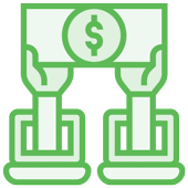 Bitcoin Lending - Bitcoin Kredit wird von einem zum anderen gereicht