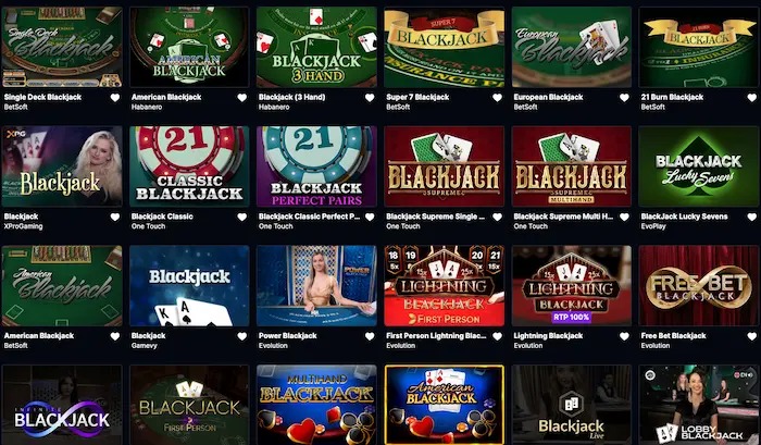 Hashlucky Blackjack Casino