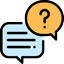 Fragen und Antworten Icons