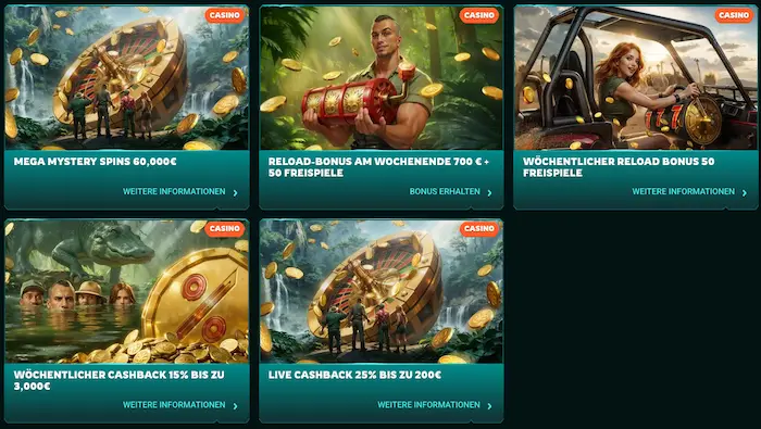 Playio Casino Bonus für Bestandskunden