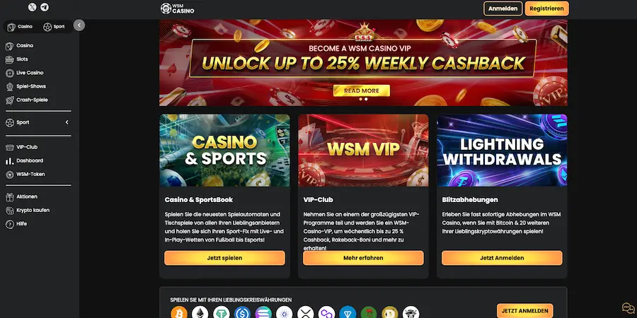 WSM Krypto Casino