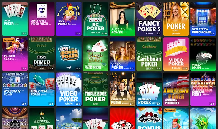 bc game bitcoin poker