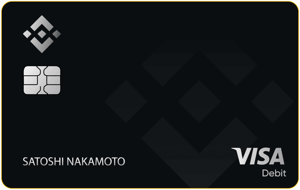 Binance Card Design Binance Card