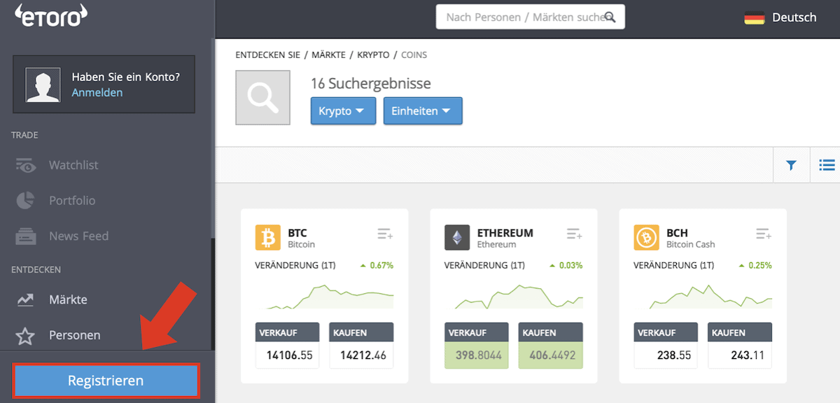 etoro konto erstellen