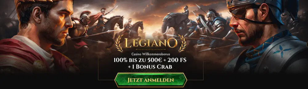 legiano casino neukundenbonus
