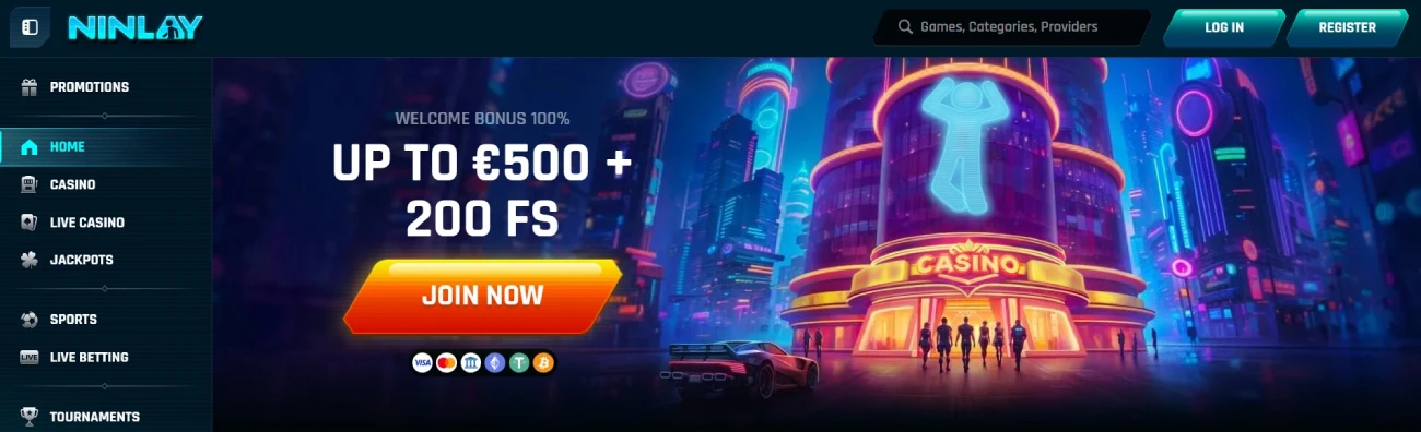 ninlay Willkommensbonus