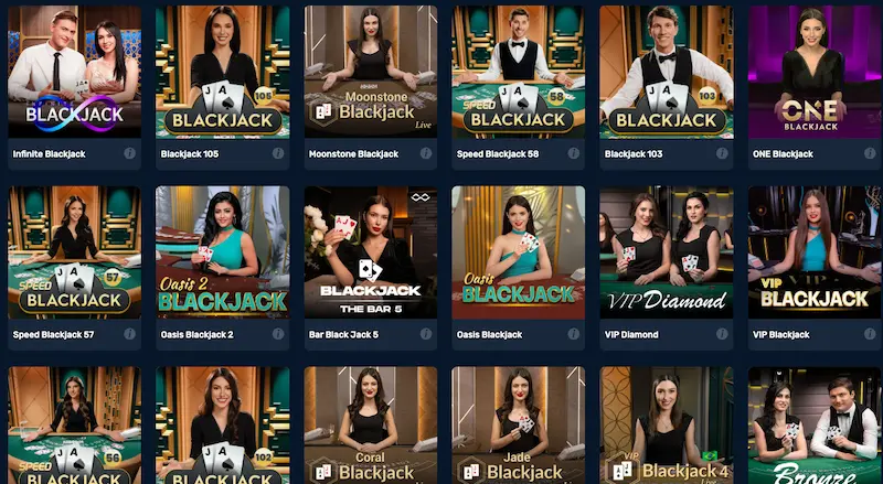 winz.io Blackjack Casino