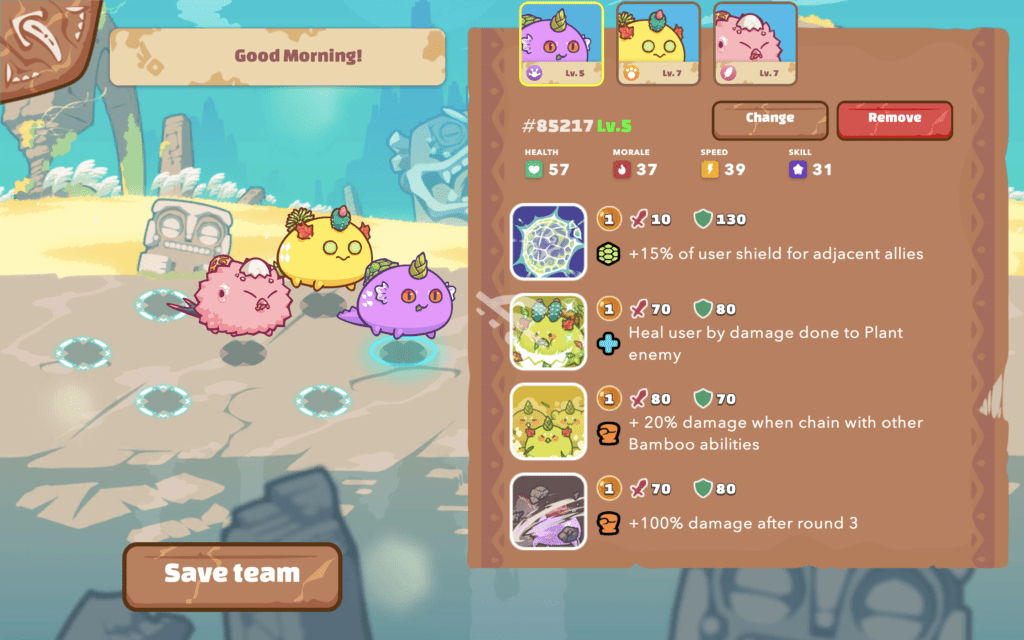 Axie Infinity Team