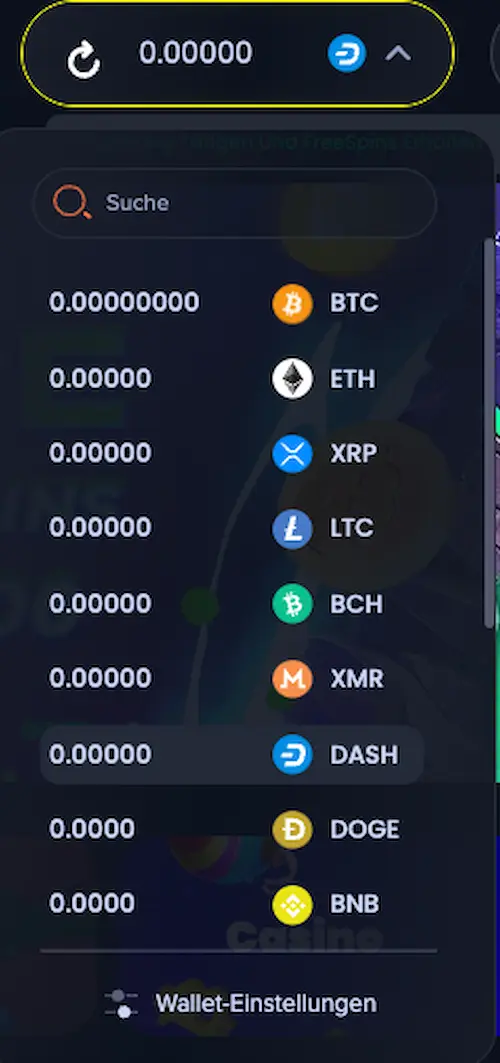 Jackbit casino dash einzahlung