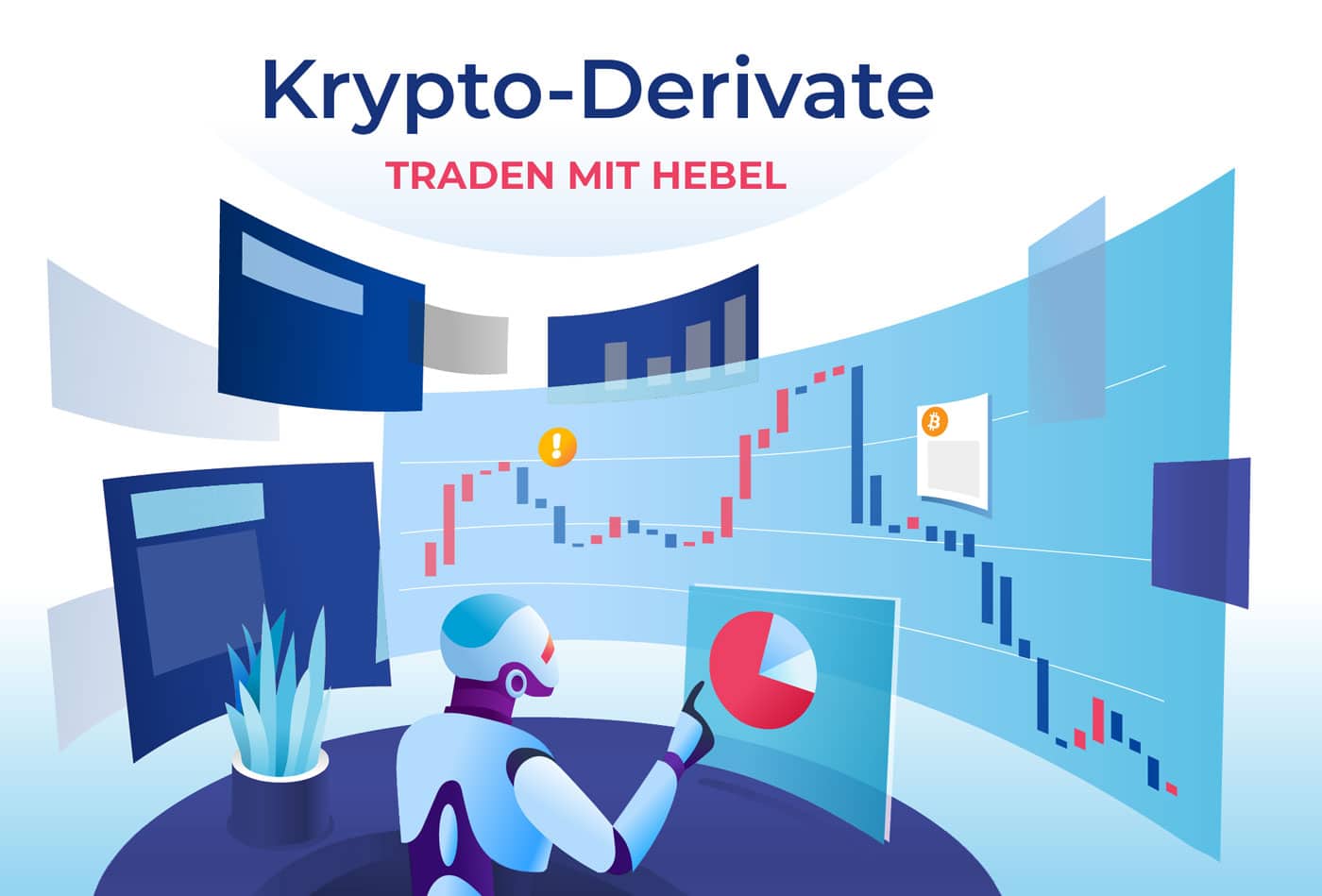 Kryptowährungen traden mit Hebel