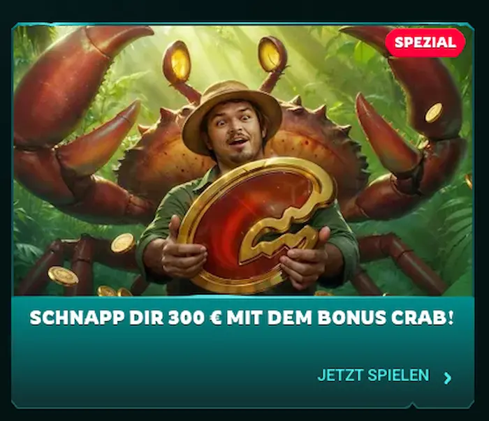 Playio Casino Bonus Crab