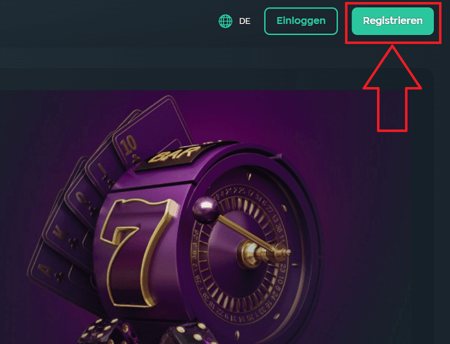 Vave Registrierung Schritt 1