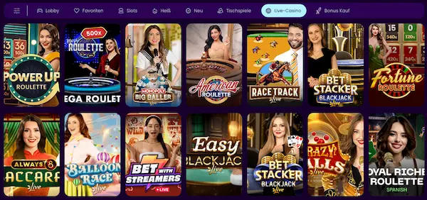 Zinkra Casino LiveCasino