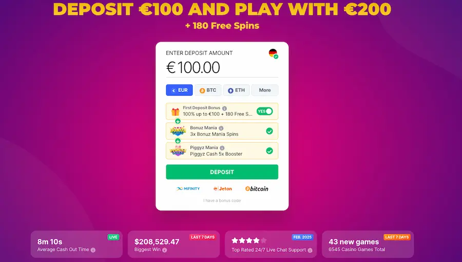 bitstarz casino willkommensbonus