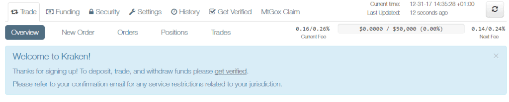 trade willkommensseite