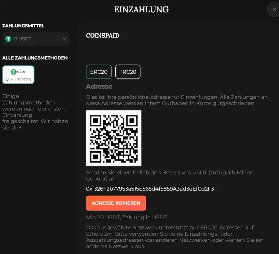 spades queen tether zahlung