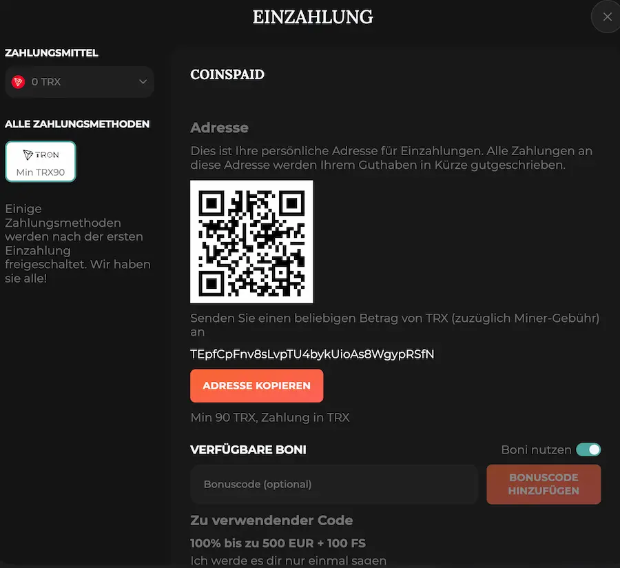 spades queen tron zahlung