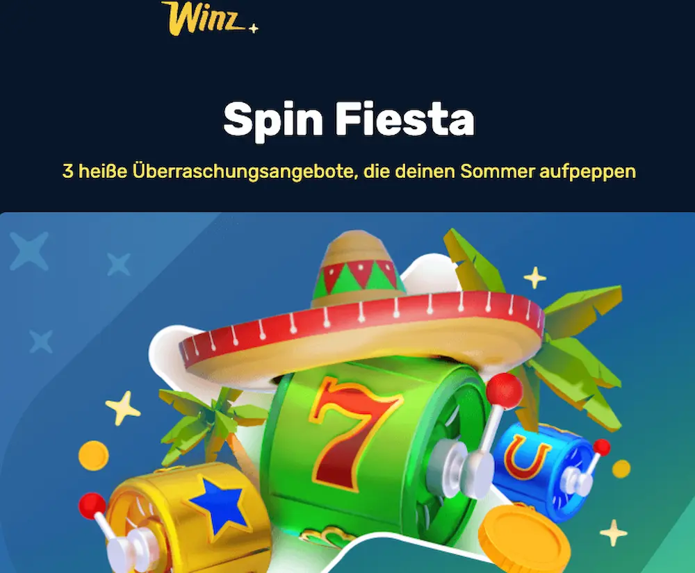 winz casino spin fiesta sommer angebot